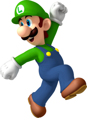 Mario Party 8 Artwork: Luigi