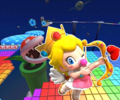 The course icon of the Trick variant with Baby Peach (Cherub)