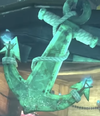 An anchor seen in Mario Kart World