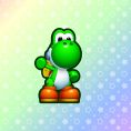 Picture of Mini Yoshi from Mini Mario & Friends: amiibo Challenge Trivia Quiz