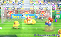 A screenshot from Mario Sports Superstars