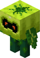 Uproot as a strider in Minecraft