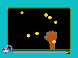 The microgame Red-Handed from WarioWare: D.I.Y. Showcase