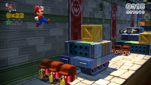 Screenshot of Super Mario 3D World.