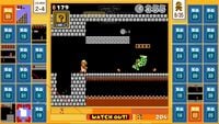 The end of World 2-4 from Super Mario Bros. in Super Mario Bros. 35 which replaces the Fake Bowser with the real Bowser