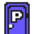 P Warp Door icon from Super Mario Maker 2 (Super Mario Bros. 3 style)