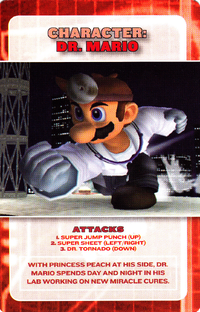 A card from Super Smash Bros. Melee Battle Cards.