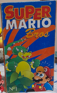 Cover of the second VHS titled Super Mario Bros. №1