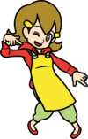 Artwork of 5-Volt for WarioWare Gold