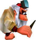 Cranky Kong in Donkey Kong 64.