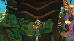 Map of Golden Temple in Donkey Kong Country Returns