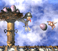 Krow's Nest from Donkey Kong Country 2: Diddy's Kong Quest