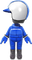 Blue Mii Racing Suit from Mario Kart Tour