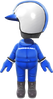 Blue Mii Racing Suit