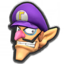 Waluigi icon from Mario Kart Tour