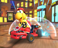 Thumbnail of the Funky Kong Cup challenge from the 2022 Holiday Tour; a Time Trial challenge set on Vancouver Velocity 3