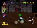 The image for "Banshee Boardwalk" from Mario Kart 64 on Nintendo Music.