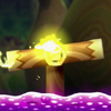 Squared screenshot of a Seesaw Log Bridge from New Super Luigi U.