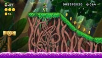 Luigi sighting in Sumo Bro Bridge from New Super Luigi U