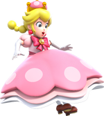 Artwork of Peachette from New Super Mario Bros. U Deluxe