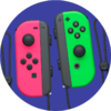 Joy-Cons item sticker for the Nintendo Switch trophy in the Trophy Creator application