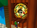 The portal leading to Tick Tock Clock in the DS version