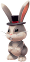 Artwork of a Rabbit from Super Mario Odyssey.