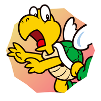 Sticker Koopa Paratroopa (green) - Mario Party Superstars.png
