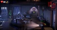 The Training Room in the Fitness Center in Luigi's Mansion 3