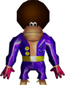 Chunky Kong's disco outfit