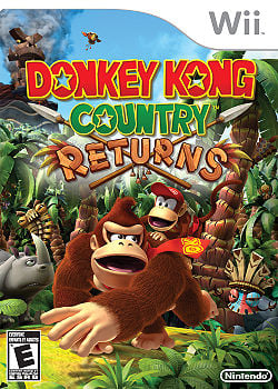 Offical American boxart of Donkey Kong Country Returns.