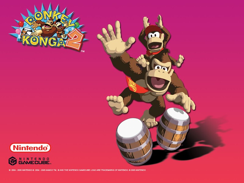 File:Donkey Konga 2 wallpaper 3.jpg