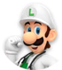 Icon of Dr. Fire Luigi from Dr. Mario World