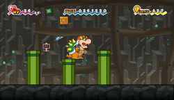 Twenty-first ? Block in Floro Caverns of Chapter 5-3 of Super Paper Mario.
