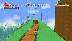 Twentieth ? Block in Lineland Road of Super Paper Mario.