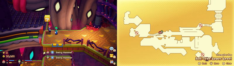 Block 20 in the Soli-Tree from Mario & Luigi: Brothership