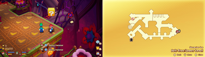 Block 7 in the Soli-Tree from Mario & Luigi: Brothership