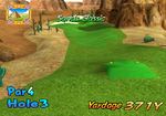 Hole 3 from Shifting Sands.