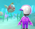 The course icon with the Purple Mii Racing Suit