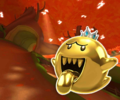 The course icon of the R variant with King Boo (Gold)