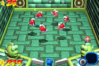 Cheep Cheep room in Fiery Stage in Mario Pinball Land