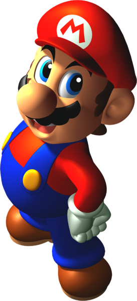 File:Mario smiling SM64 artwork.png