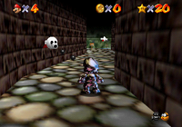 Mario in the Cavern of the Metal Cap