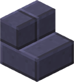Polished Blackstone Brick Stairs