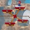 Squared screenshot of a Paddle Platform from New Super Mario Bros. U.