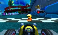 The start of the race at Neo Bowser City.