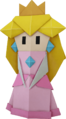 Origami Princess Peach
