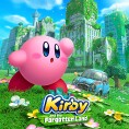 Artwork used for the "Kirby and the Forgotten Land" option in an opinion poll on Nintendo Switch games