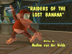 Title card of Raiders of the Lost Banana