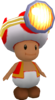 Rendered model of Captain Toad in Super Mario Galaxy.
